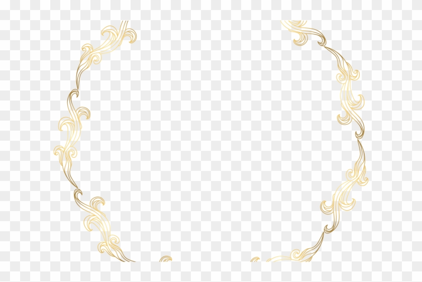 Necklace Clipart Round Gold - Chain - Png Download