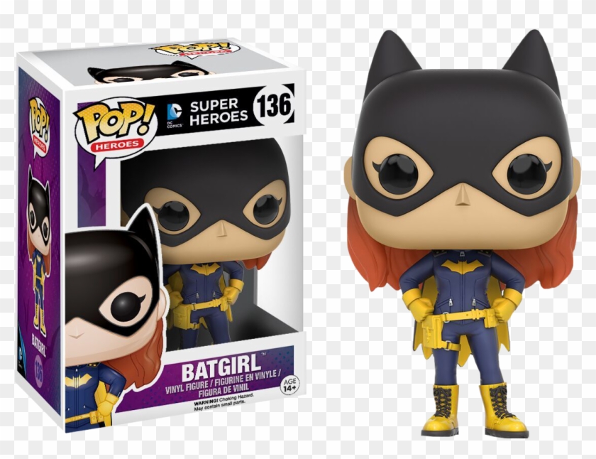 Batgirl Pop Vinyl Figure - Funko Batgirl Clipart #1259117