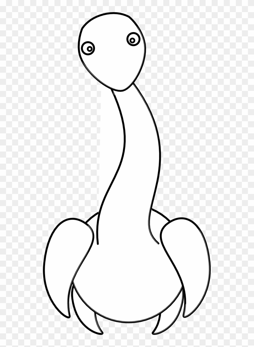 Colouring Book Colouringbook - Plesiosaurus Clipart #1259187