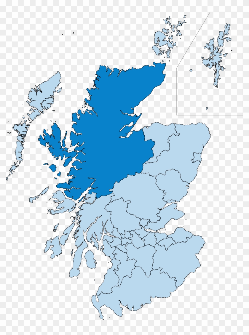 List Of Category A Listed Buildings In Highland - Poverty In Scotland Map Clipart #1259345