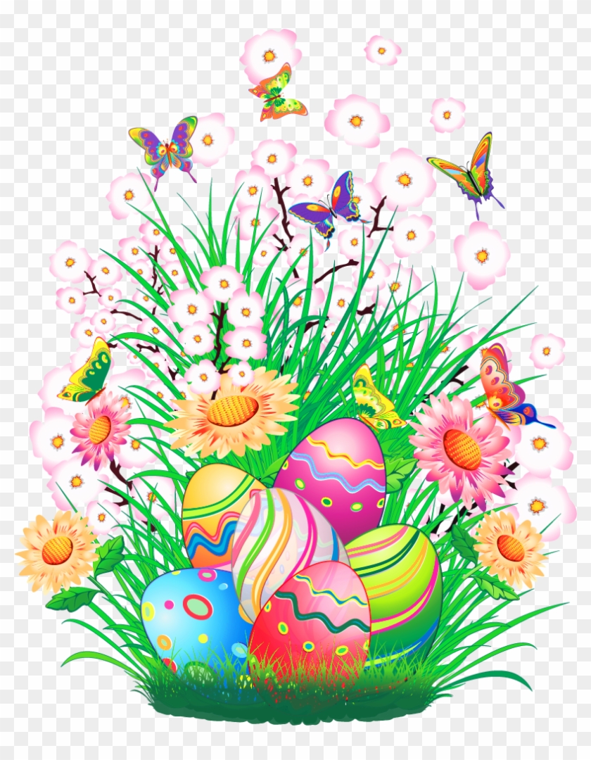 Easter Grass Cliparts - Png Easter Clipart Transparent Png #1259616