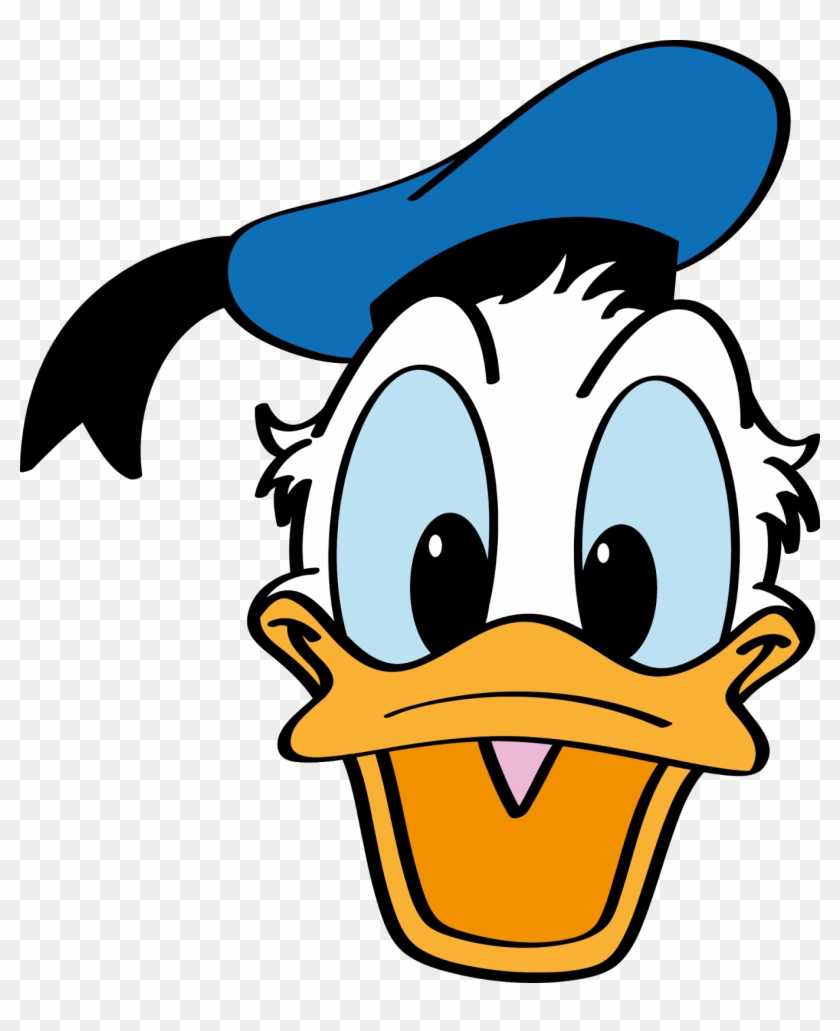 Donald Duck Daffy Duck T-shirt Clip Art - Donald Duck Head Png Transparent Png #1259878