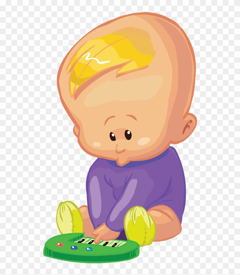 Fishing Clipart Baby Boy - Dibujo Niñez - Png Download