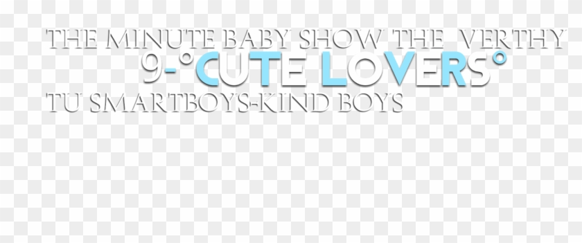 Boys Text Png - Calligraphy Clipart #1260100