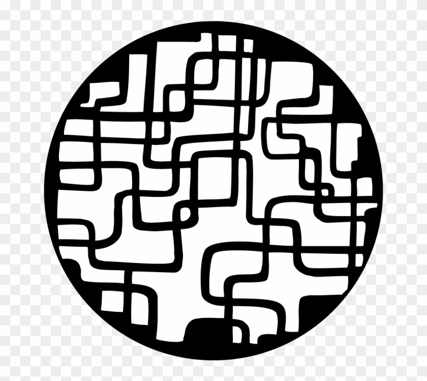 Breakup Squiggle Squares - Circle Clipart