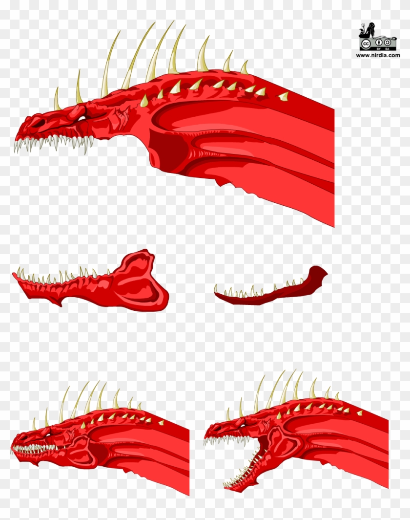 Dragon Sprite Parts - Dragon Sprite Sheet Png Clipart