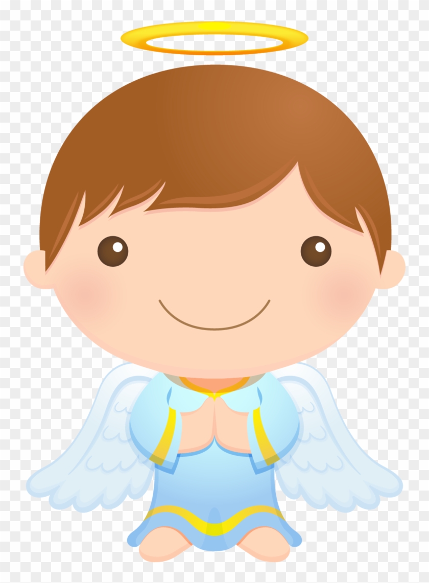 Cherub Angel First Communion Clip Art - Boy Angel Clipart Png Transparent Png