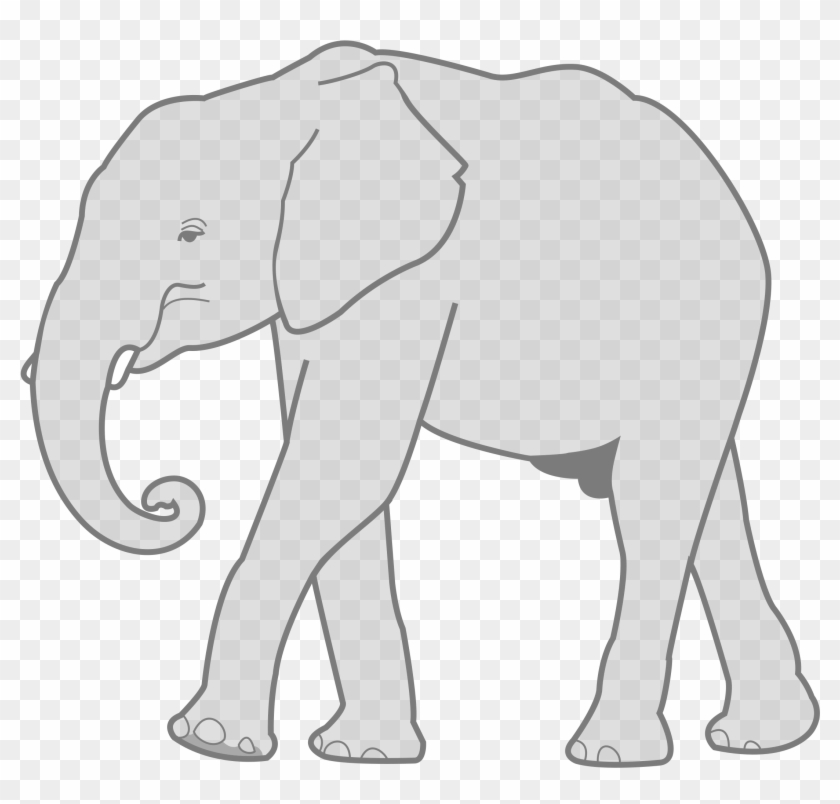 800 X 726 5 - Clip Art Elephant - Png Download #1260369