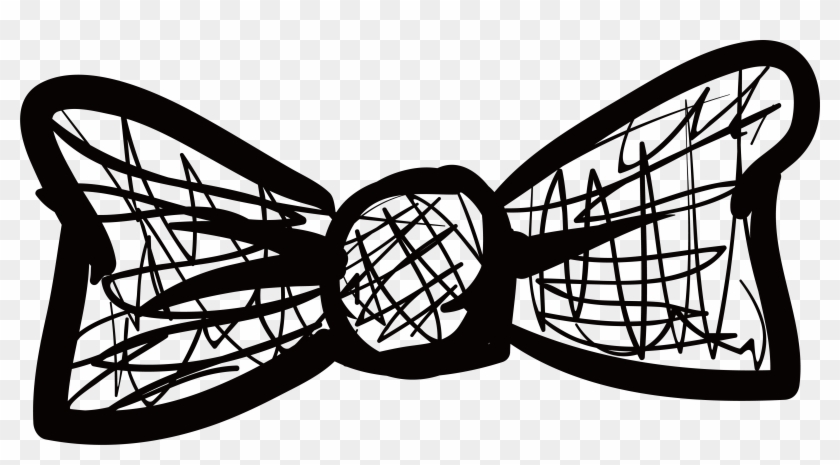 Drawn Bow Tie Hand Drawn - Necktie Clipart
