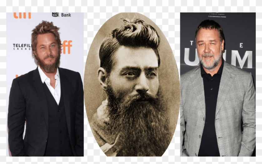 Travis Fimmel And Russell Crowe Return To Australia - True History Of The Kelly Gang Movie Clipart