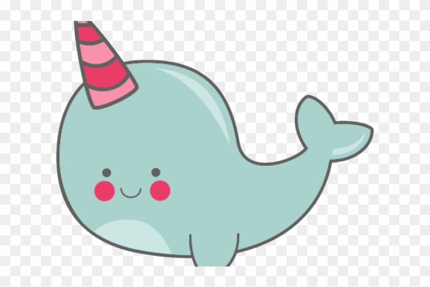 Narwhal Clipart Squiggle - Transparent Background Narwhal Png #1260643