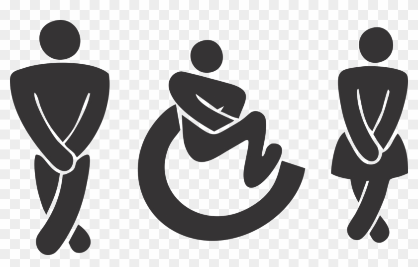 The Controversy Of Bathroom Bills At Apa Central - Urination Icon Png Clipart
