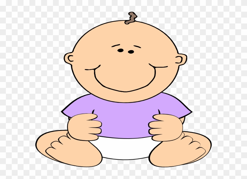 Clipart Purple Baby Boy Png Transparent Png #1260754