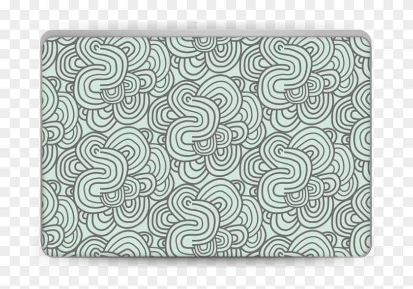 Squiggle Skin Laptop - Paisley Clipart #1260819