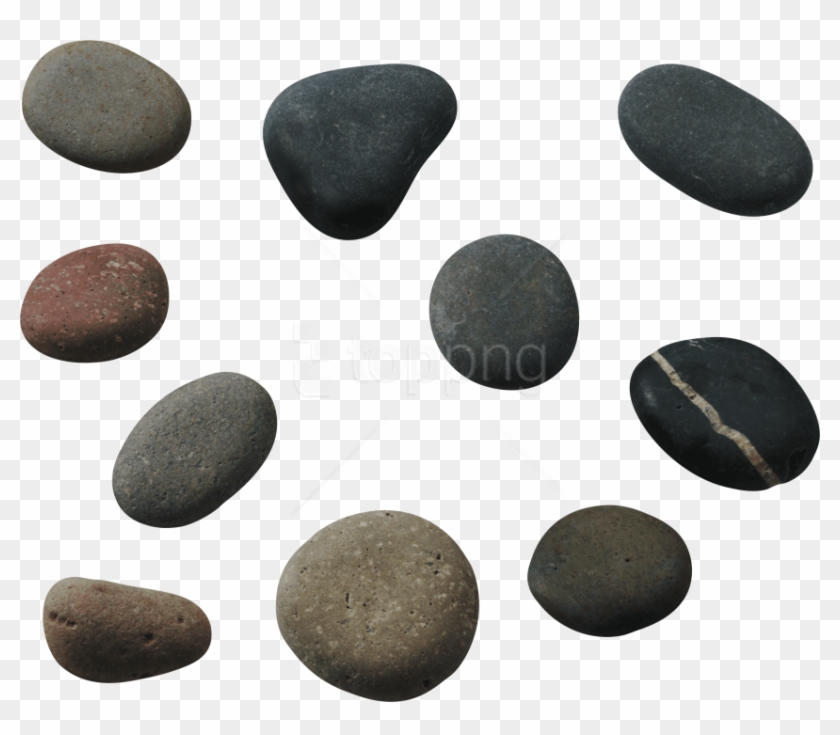 Download Stones And Rocks Png Images Background - Pebbles Png Clipart #1260852