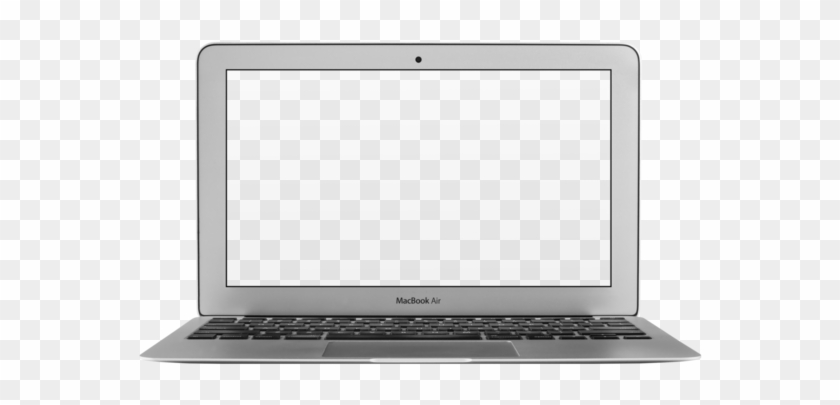 Picture Royalty Free Stock Placeit Front View Of Air - Macbook Laptop Transparent Background Clipart #1261493