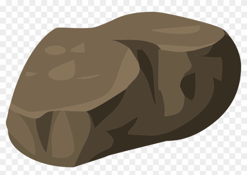 Rock Boulder Stone - ภาพ ก้อน หิน การ์ตูน Clipart #1261539