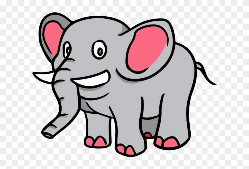 Elephant Clip Art - Kartun Gajah - Png Download