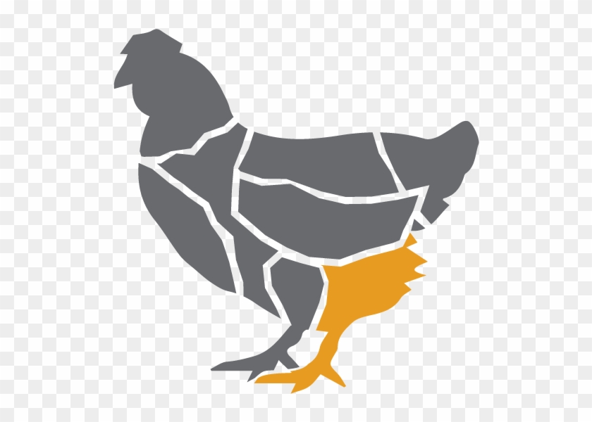Chicken Thigh - Chicken Breast Clip Art - Png Download #1261642