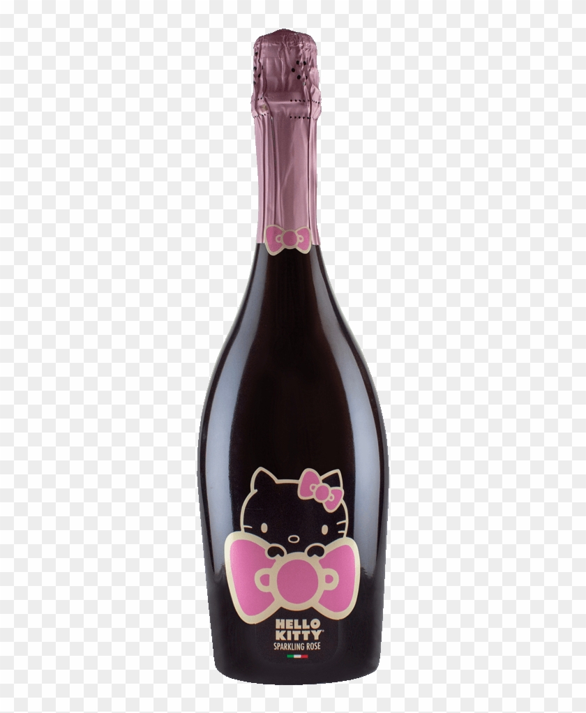 Hello Kitty Sparkling Rosè - Hello Kitty Sparkling Rose Clipart #1261764