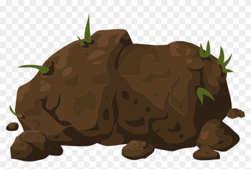 Hard Rock Clipart Stone - ก้อน หิน Png Transparent Png #1261808