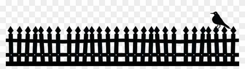 Fence-2 - Picket Fence Clipart #1262010