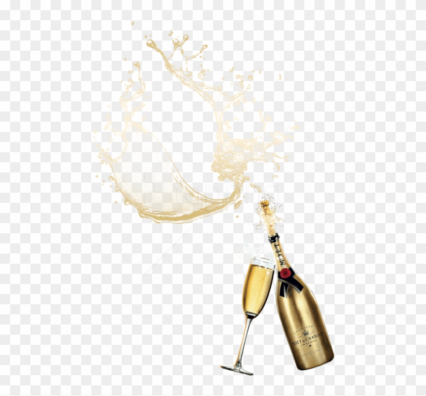 Free Png Champagne Popping Png Images Transparent - Champagne Bottle Popping Png Clipart
