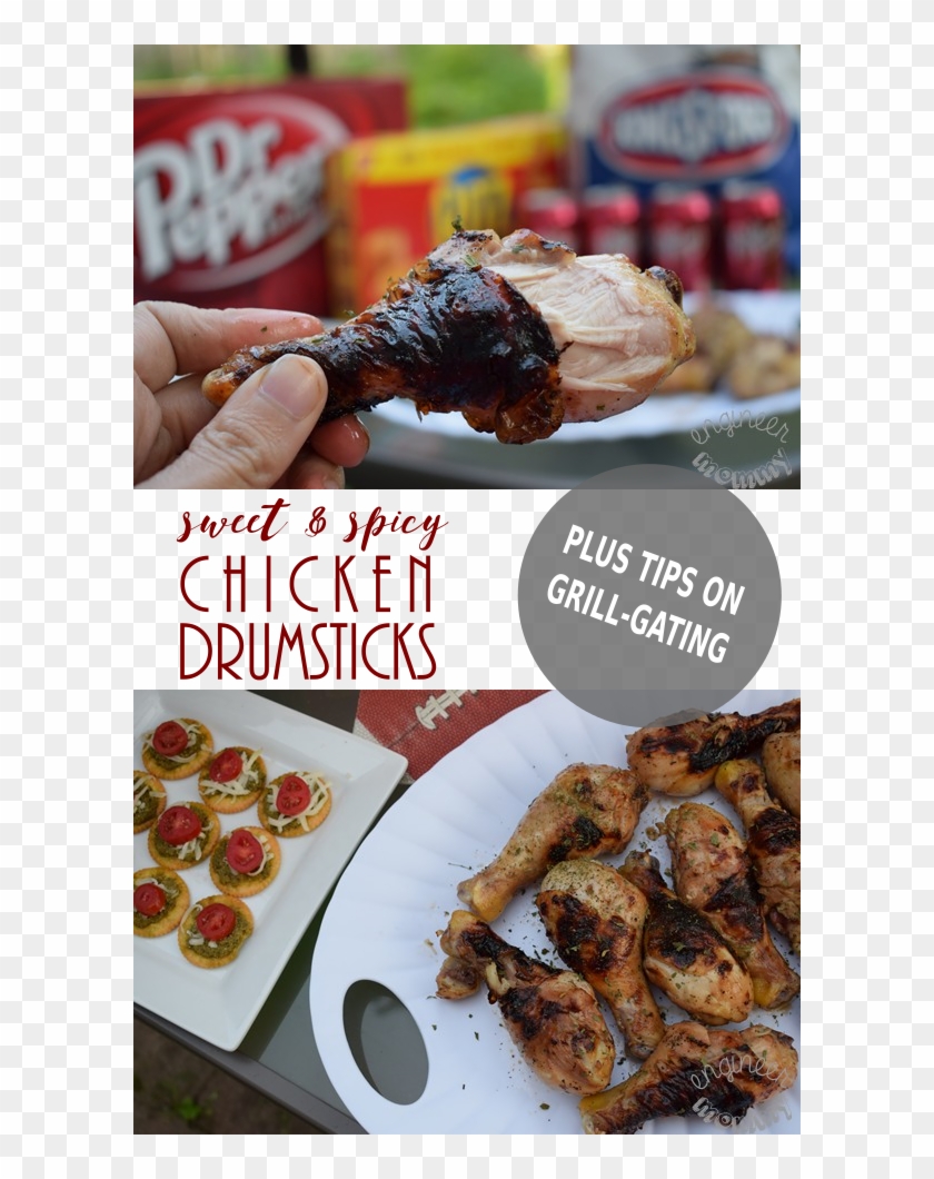 Sweet & Spicy Chicken Drumsticks - Cannoli Clipart