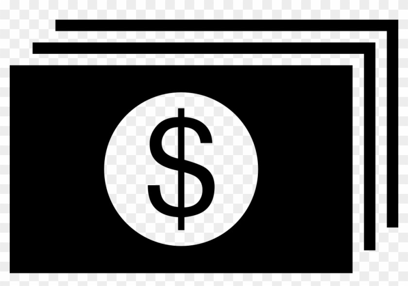 Dollar Paper Bills Stack Comments - Icon Clipart
