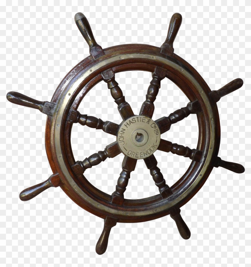 #vintagebeginshere At Www - Ship Steering Wheel Clipart