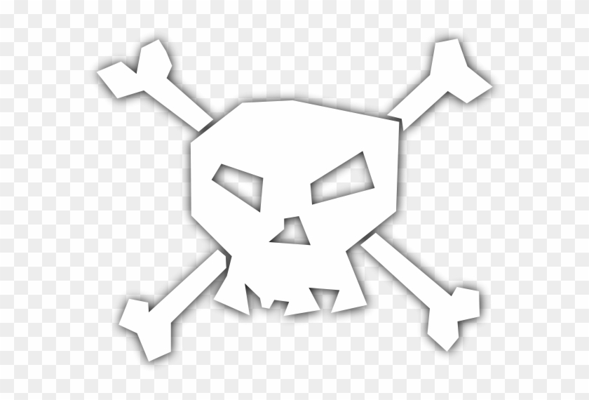 Skull Bones White Png Clipart #1262311