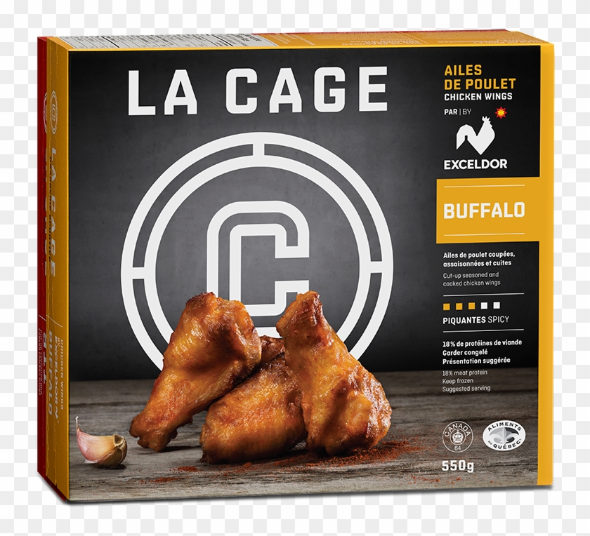 Food / Chicken Wings - Chicken Wings Cage Aux Sports Clipart #1262573