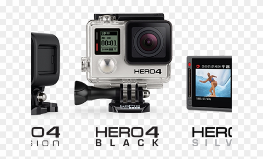 Gopro Hero 4 Silver Clipart #1262897