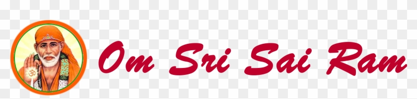 Menu - Om Sai Ram Text Png Clipart