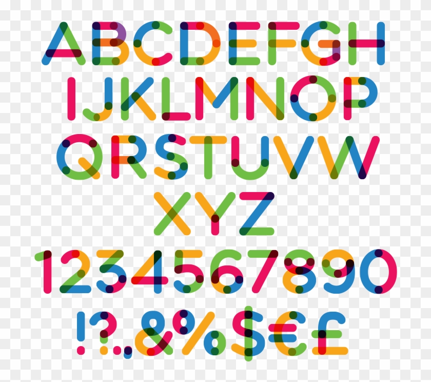 The Human Eye Is An Amazing Machine - Fuentes Coloridas Para Descargar Clipart