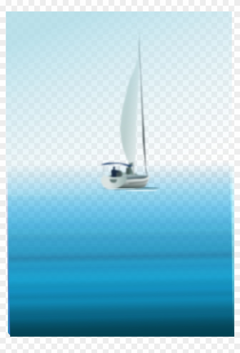 Big Image - Boat In Sea Png Clipart #1263628