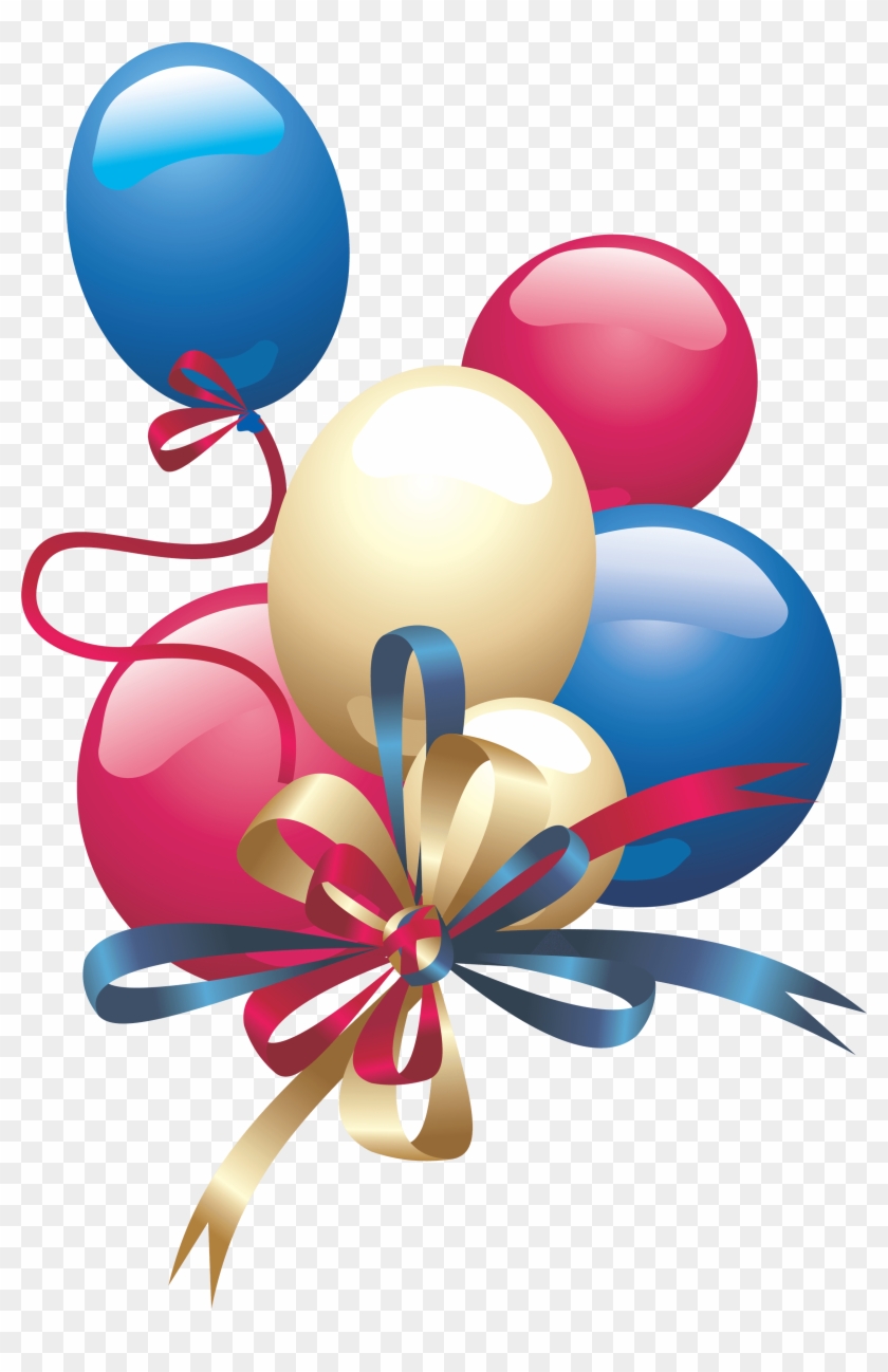 Happy Birthday Balloon Png , Png Download - Happy Birthday Vector Png Clipart