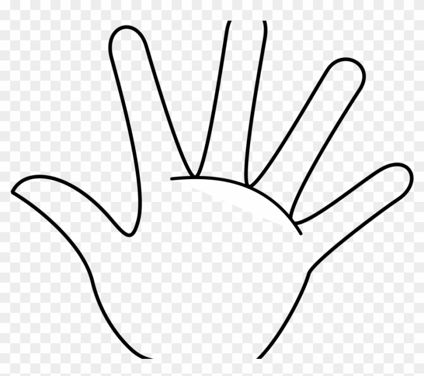 Hand Clipart Png - Hand Clipart Black And White Transparent Png
