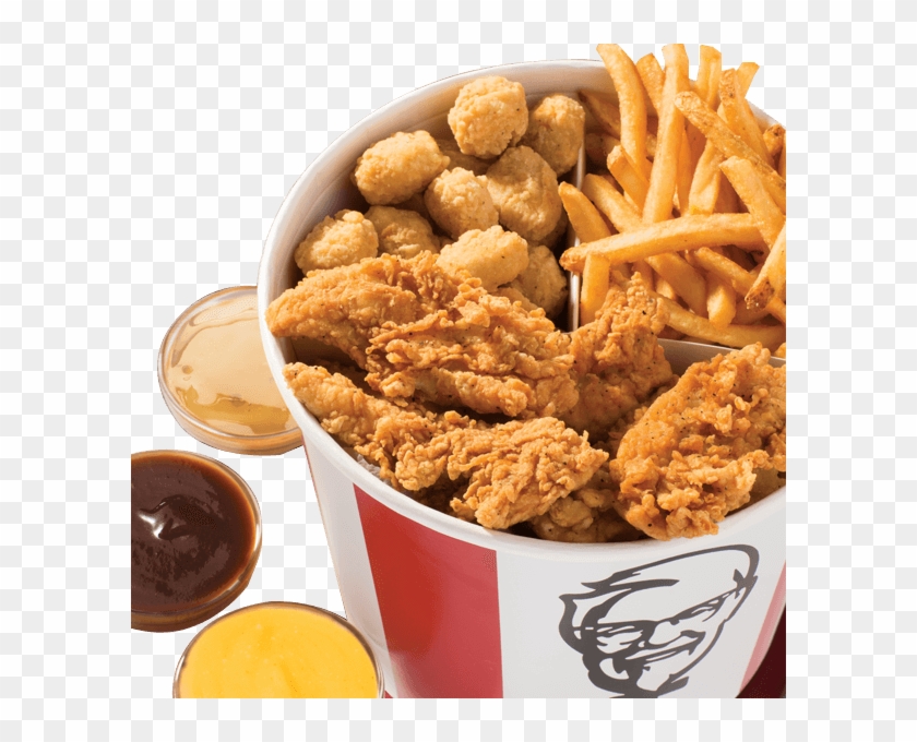 Kfc's Boneless Original Recipe Tenders - Kfc Boneless Bucket Clipart
