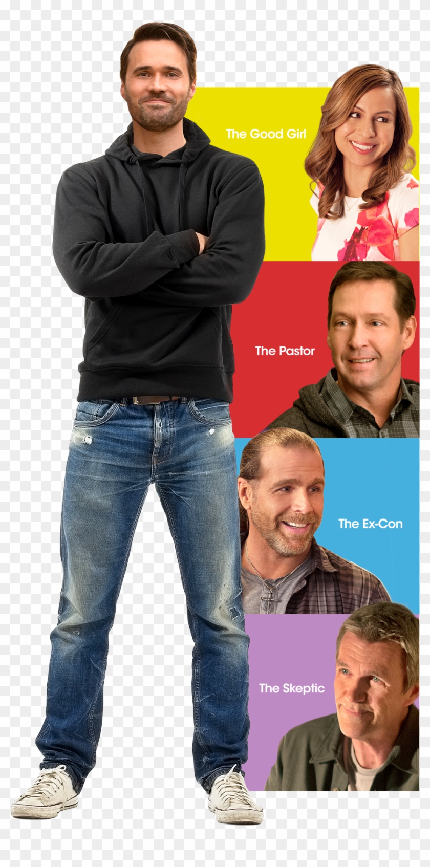 Neil Flynn And Wwe Hall Of Famer Shawn Michaels Hits Clipart
