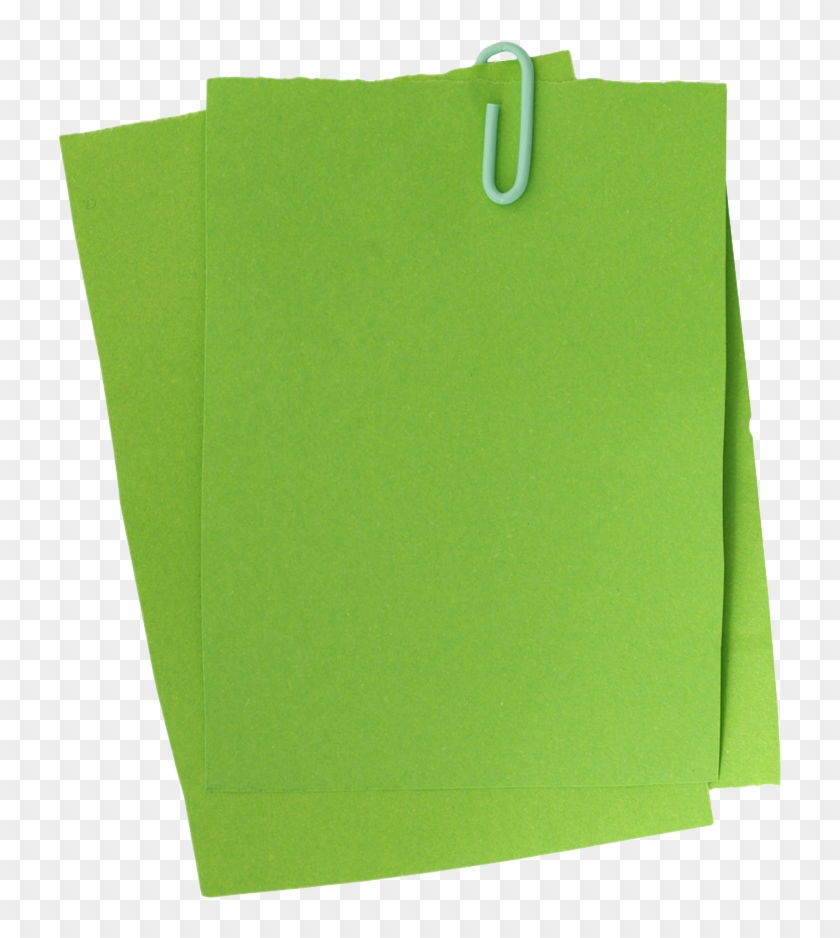 900 X 1008 5 - Sticky Note Png Green Clipart