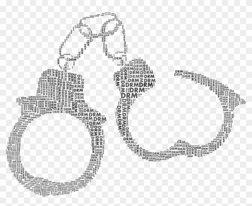 This Free Icons Png Design Of Drm Handcuffs Word Cloud Clipart #1265293