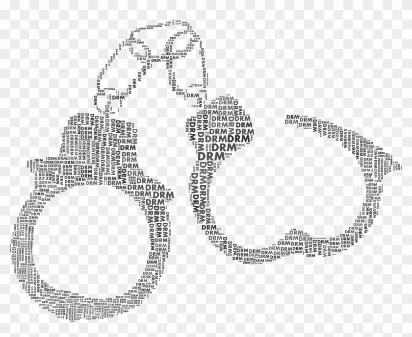 This Free Icons Png Design Of Drm Handcuffs Word Cloud Clipart #1265293