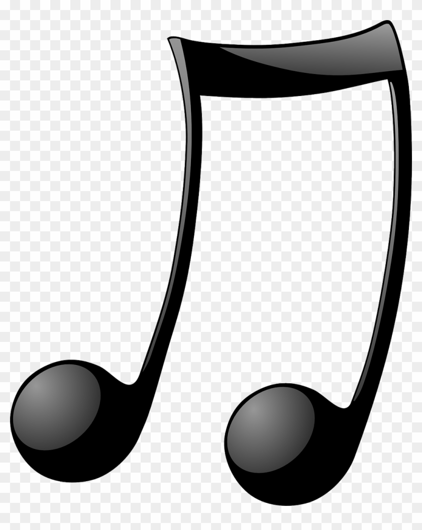Music, Note, Beams, Beamed, Notes, Symbol - Music Notes Clipart