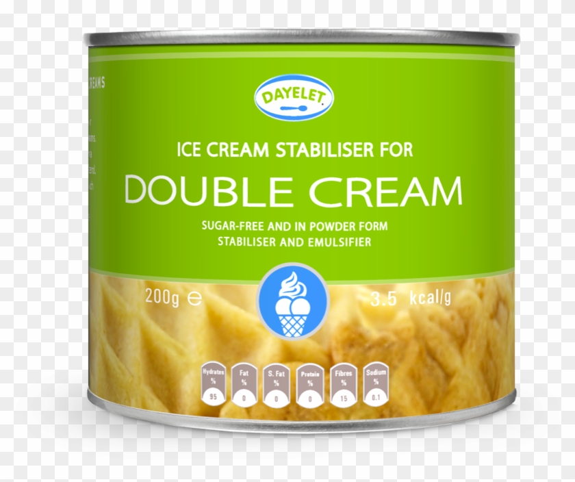 Dayelet Ice Cream Stabiliser For Double Cream - Ice Cream Clipart #1265712