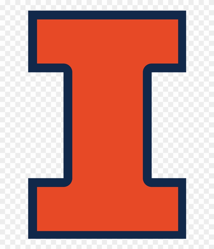 Also In Iowa City, Six Hawkeye Pitchers Combined To - Illinois Football Logo Transparent Clipart
