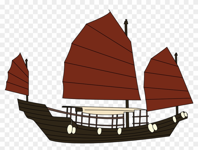 Row Boat Clipart Yacht - Hong Kong Boat Clipart - Png Download #1266246