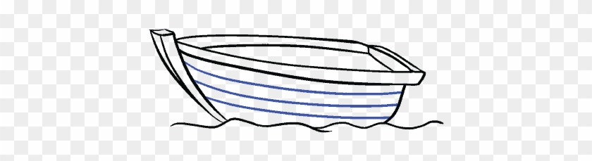 Clipart Free How To Draw A Boat In Few - Drawing - Png Download