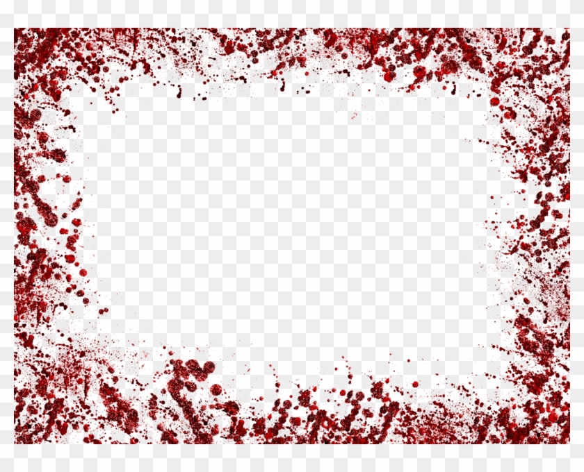 Splatter Frame - Purple And Silver Border Clipart