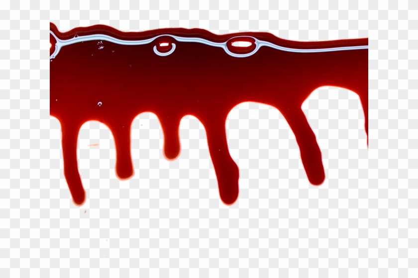 Splatter Clipart Transparent Background - Blood Drip Png #1266809